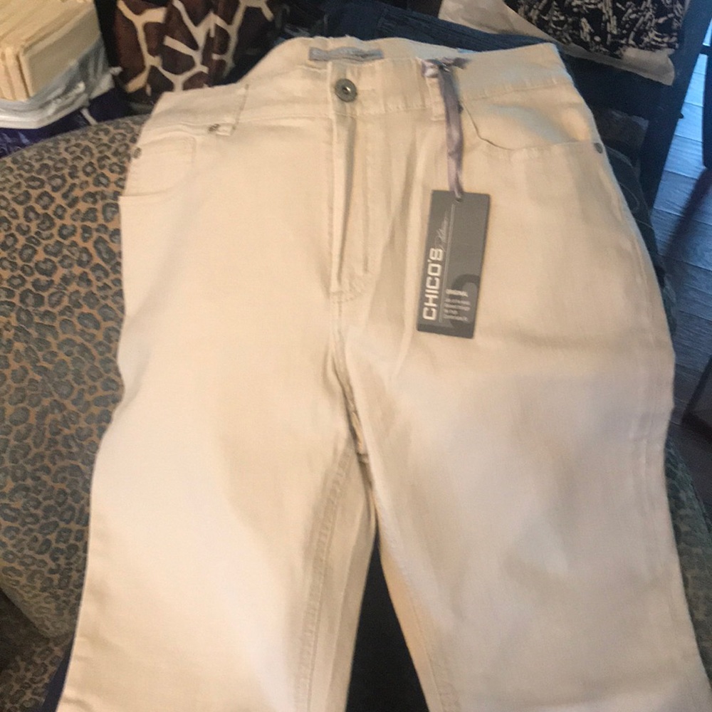 Chico’s Platinum stretch Cream color